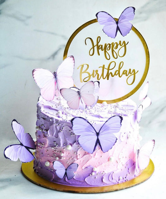 Surprise Butterfly Box Cake