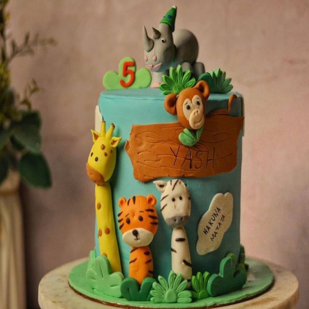 Jungle Rhino Cake