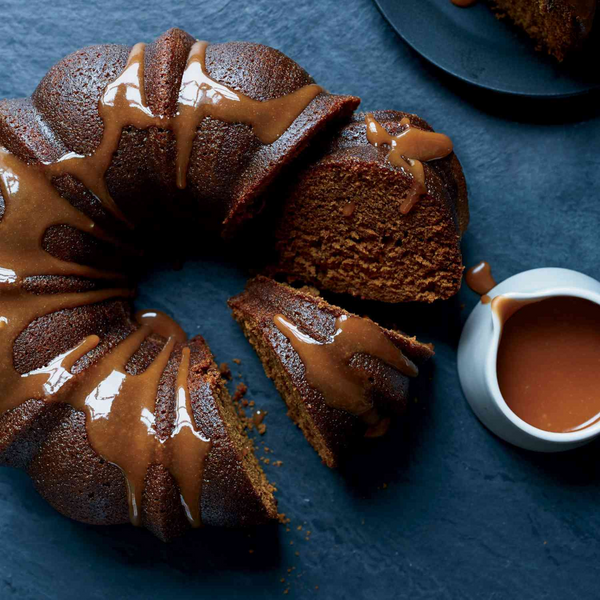 Whiskey Caramel Tea Cake